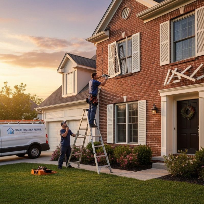 Shutter Latch Replacement in Alpharetta, GA
