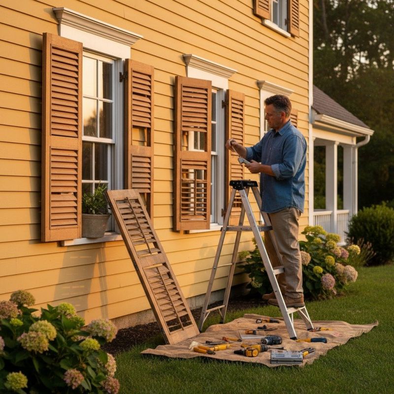Shutter Latch Replacement in Boulder, CO