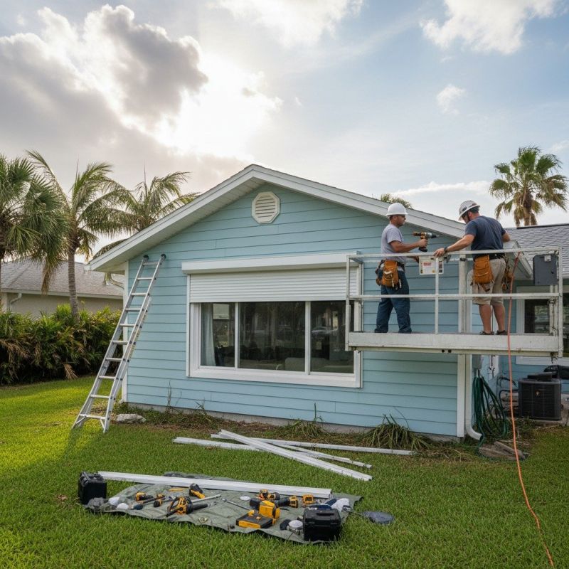 Hurricane Shutter Repair in Alpharetta, GA