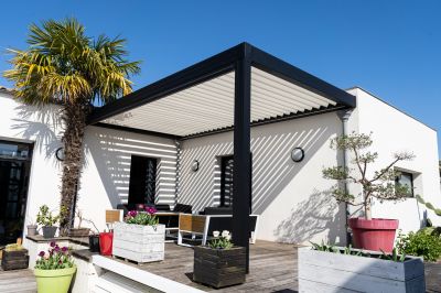 Metal Shade Installation in Santa Rosa, CA