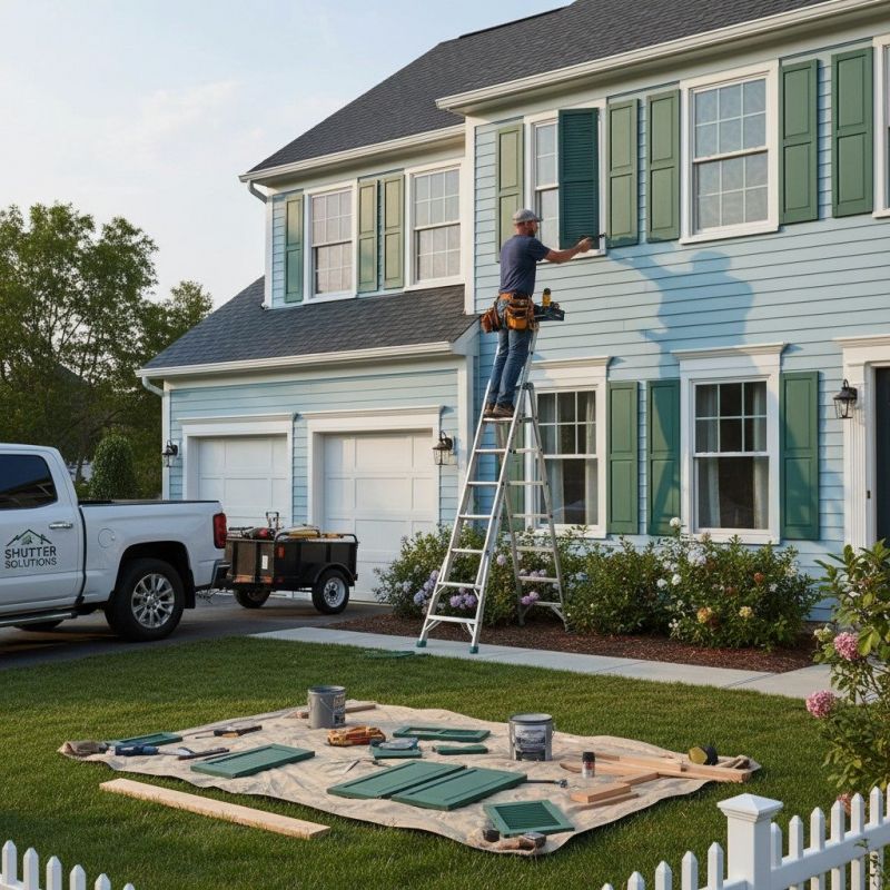 Shutter Latch Replacement in Olathe, KS
