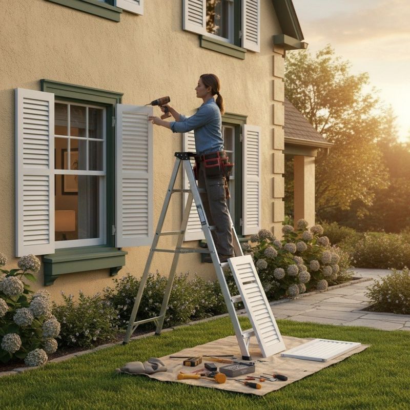Shutter Reattachment in Arvada, CO